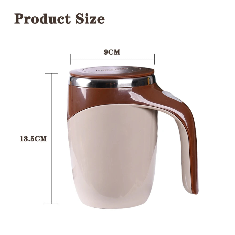 Self-Stirring Magnetic Coffee Cup – Effortless Mixing for Lazy Mornings