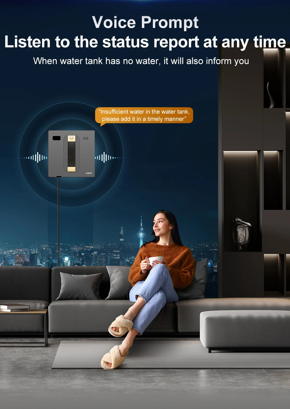 Smart Window Wizard | Dual Spray, Laser Precision & Hands-Free Glass Perfection