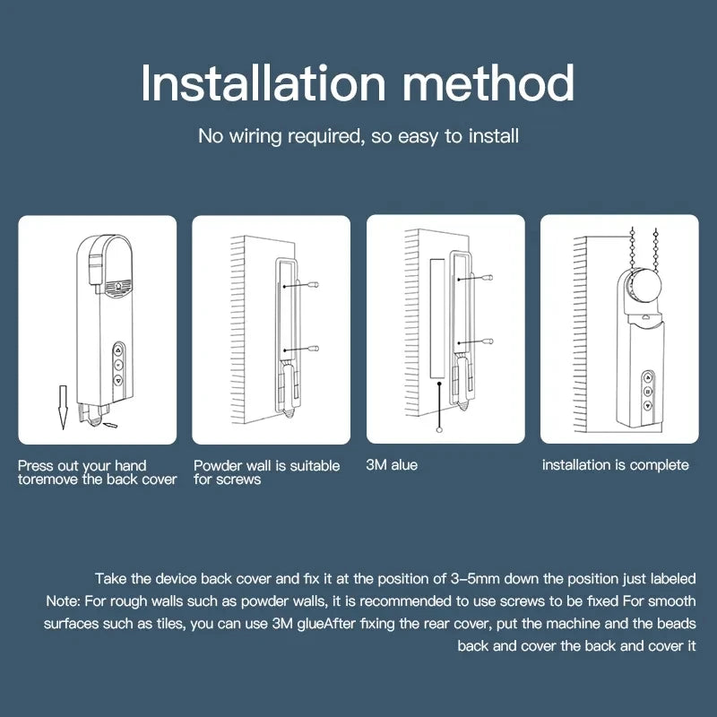 Smart WiFi Curtain Motor – Effortless Luxury with App-Controlled Opening & Closing