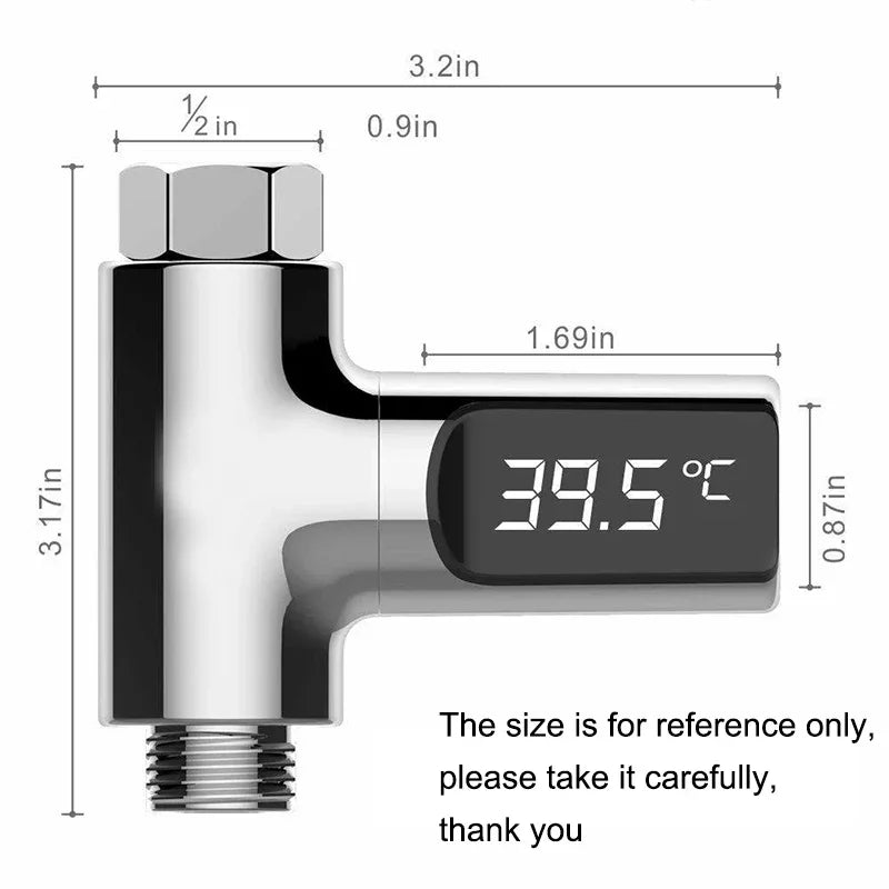 Smart LED Shower Thermometer – Precision & Safety for Every Bath