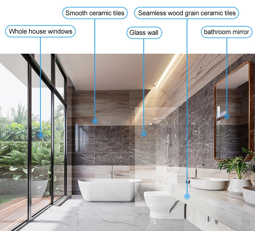 Smart Window Wizard | Dual Spray, Laser Precision & Hands-Free Glass Perfection
