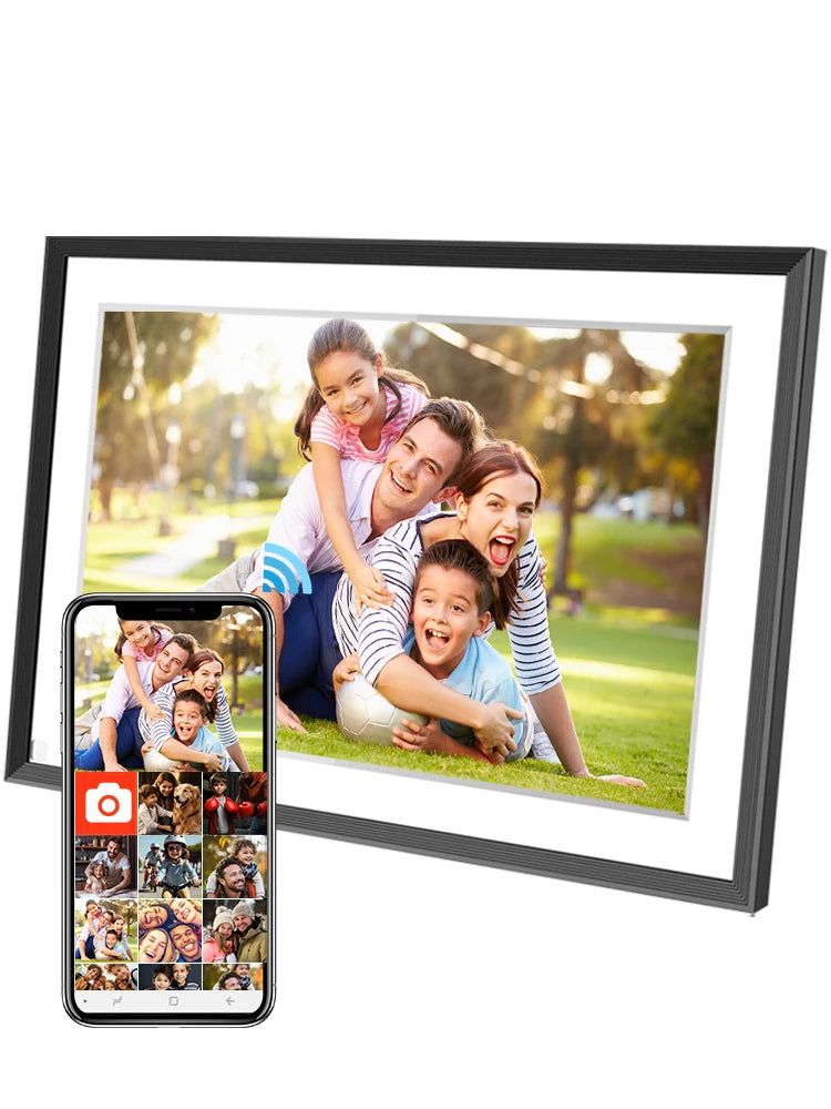 Smart WiFi Photo Frame โ 32GB HD Memories, Anytime