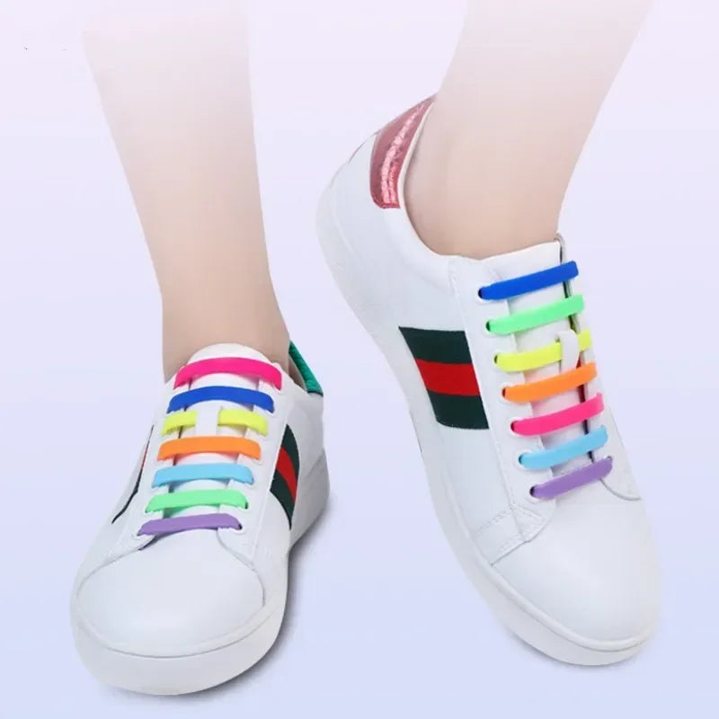 Slip-On Silicone Shoelaces – Style, Comfort & Speed in Every Step
