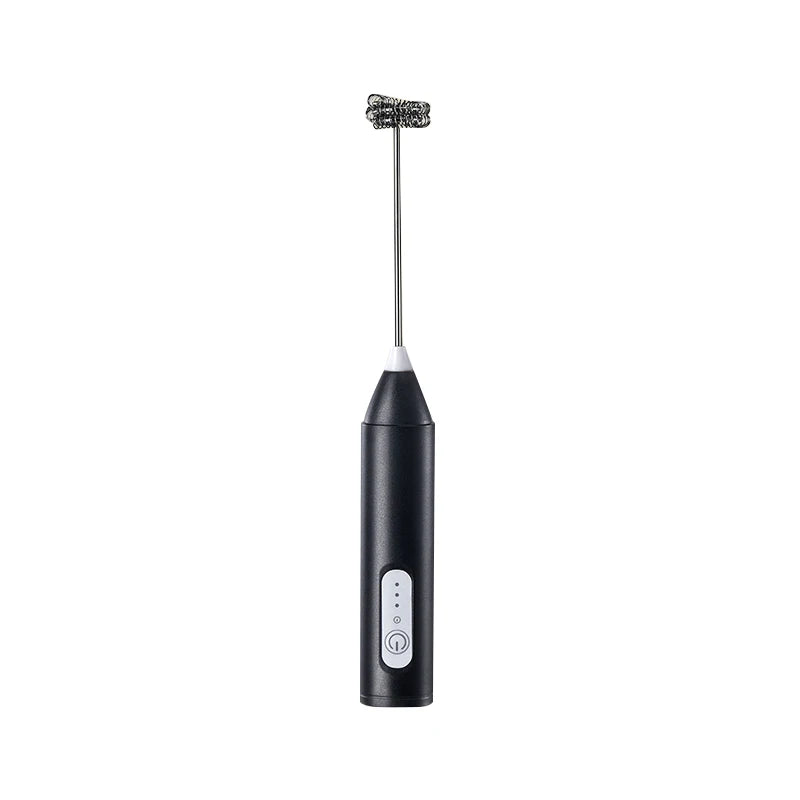 Wireless Electric Milk Frother USB Handheld Whisk for Coffee & Cappuccino