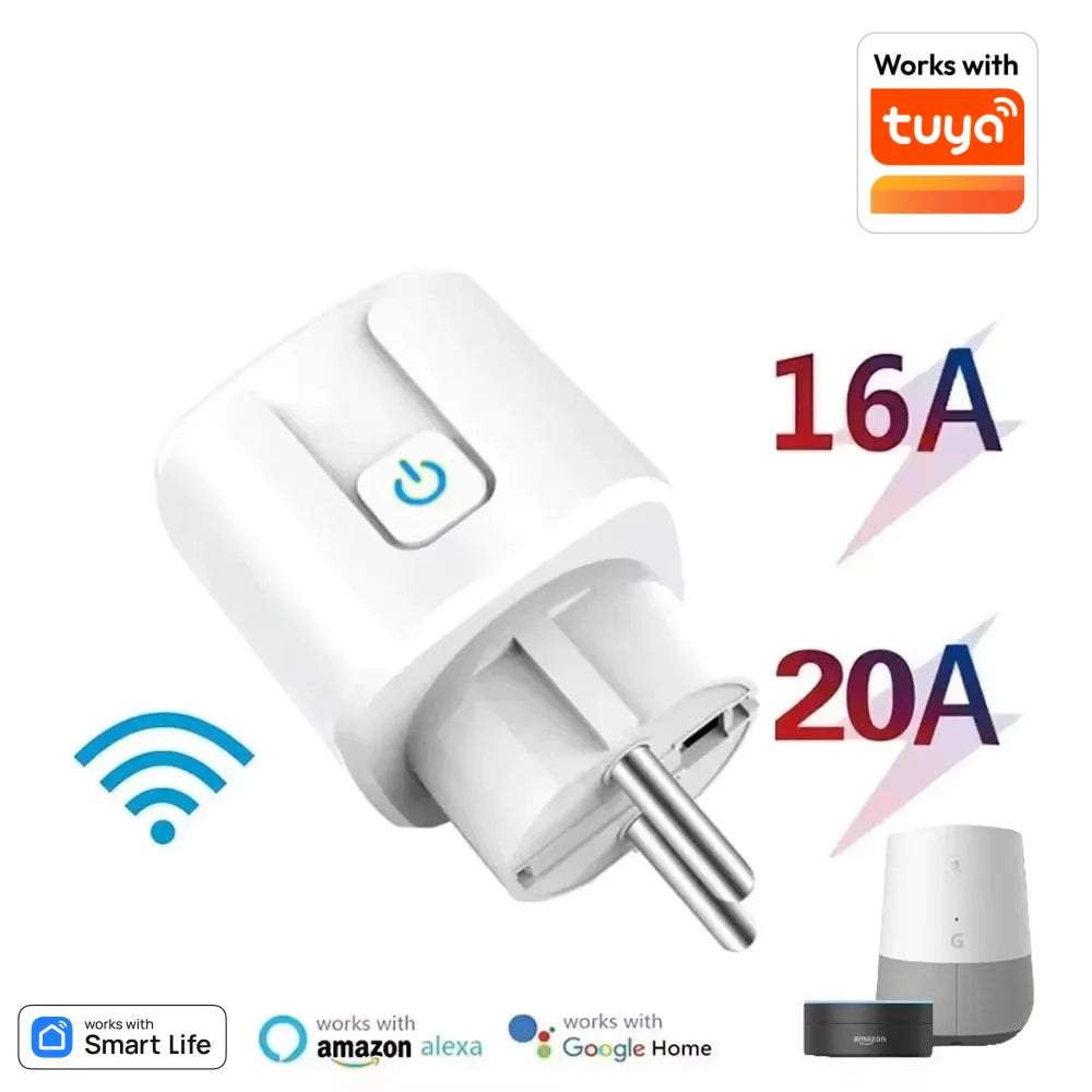 Smart Plug with Energy Monitoring, Timer, and Voice Control