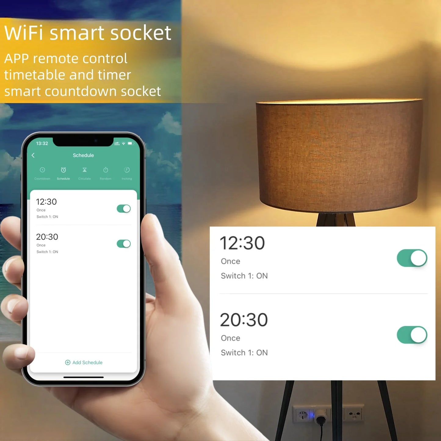 Smart Plug with Energy Monitoring, Timer, and Voice Control