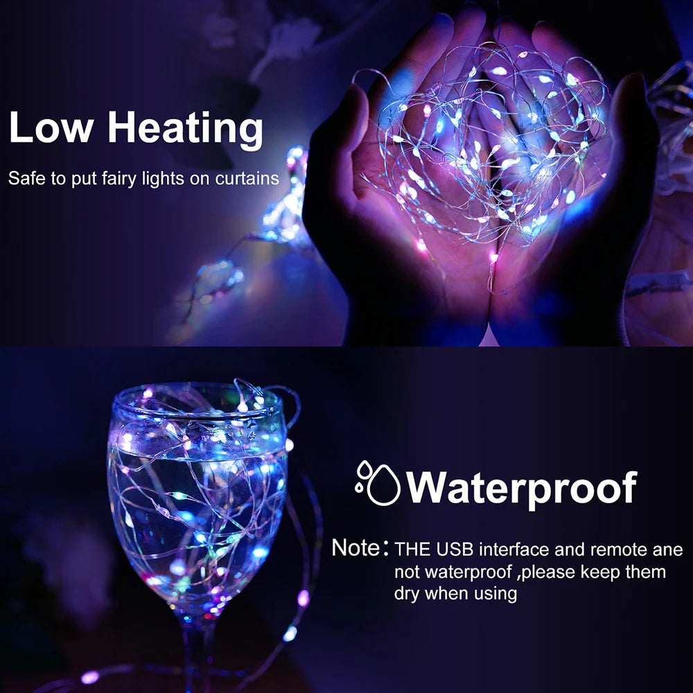 Solar Curtain Fairy Lights | 300 LEDs for Outdoor, Garden & Holiday Magic