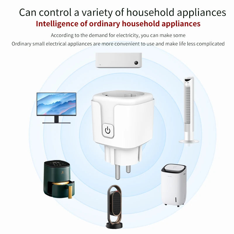 Smart Plug with Energy Monitoring, Timer, and Voice Control