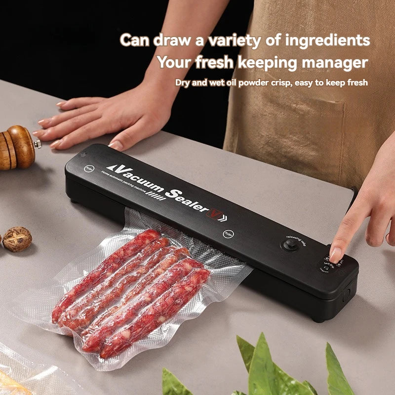Powerful Vacuum Sealer Machine 220V/110V 🎁 Includes 10 Free Bags 🎁