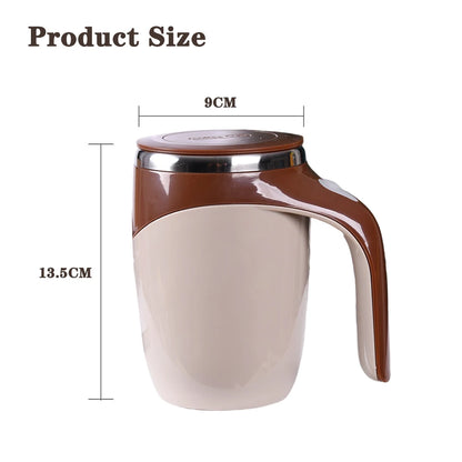 Self-Stirring Magnetic Coffee Cup – Effortless Mixing for Lazy Mornings