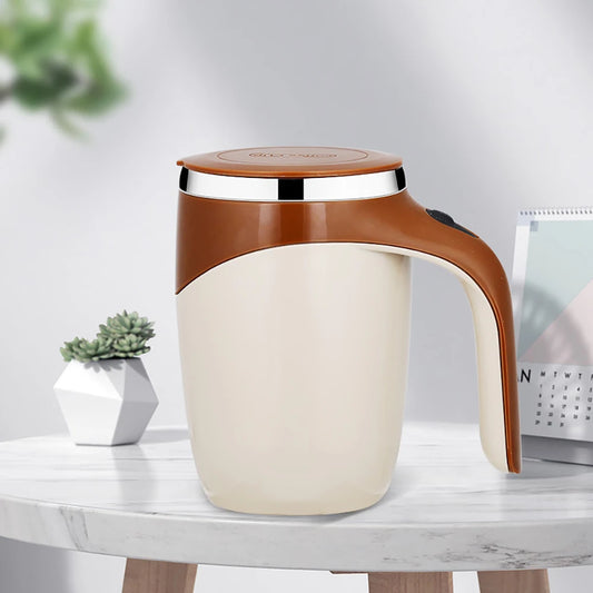 Self-Stirring Magnetic Coffee Cup – Effortless Mixing for Lazy Mornings