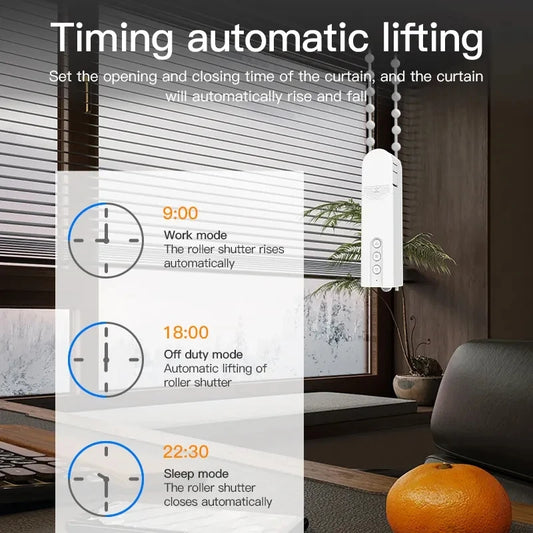 Smart WiFi Curtain Motor – Effortless Luxury with App-Controlled Opening & Closing