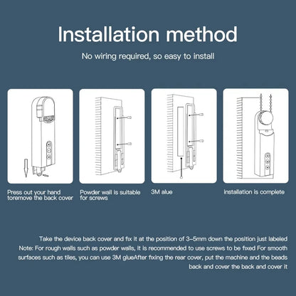 Smart WiFi Curtain Motor – Effortless Luxury with App-Controlled Opening & Closing