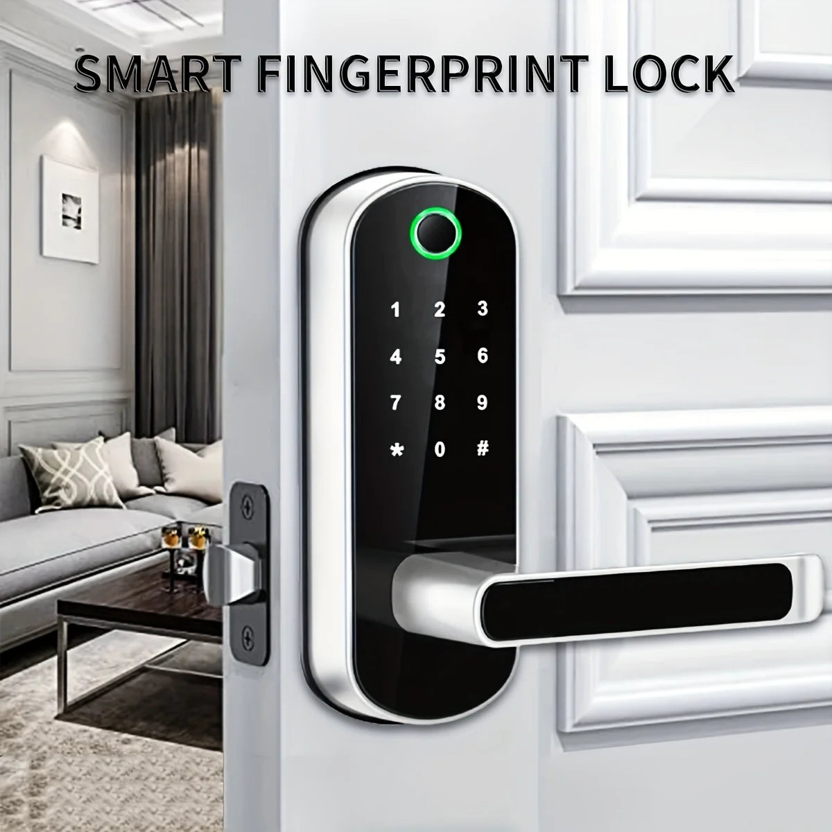 Keyless Smart Door Lock | Fingerprint & Remote Access