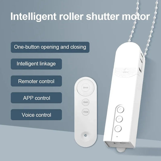 Smart WiFi Curtain Motor – Effortless Luxury with App-Controlled Opening & Closing