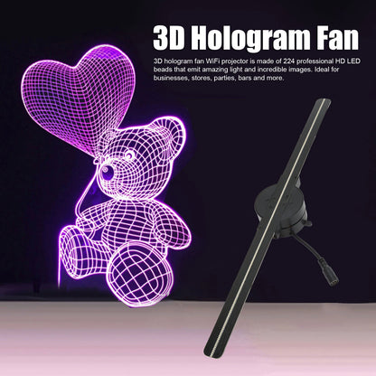 3D Hologram Projector Wi-Fi LED