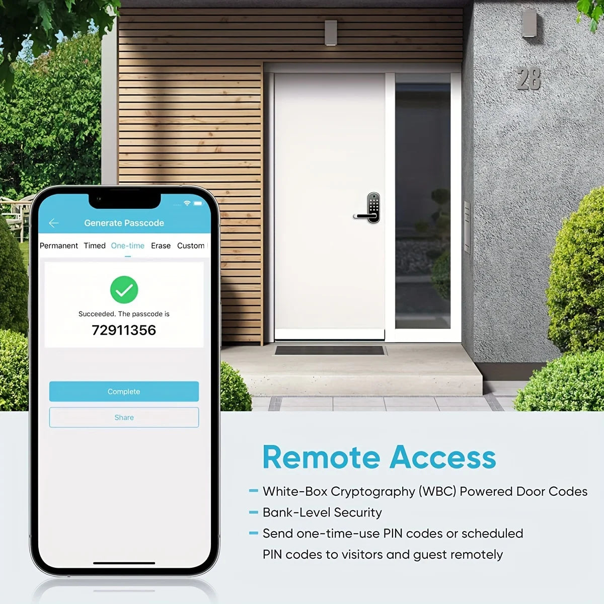 Keyless Smart Door Lock | Fingerprint & Remote Access