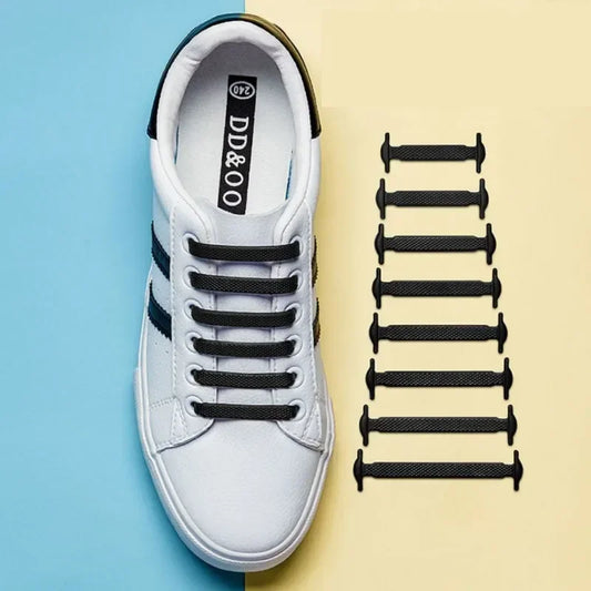 Slip-On Silicone Shoelaces  – Style, Comfort & Speed in Every Step