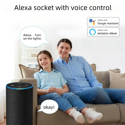 Smart Plug with Energy Monitoring, Timer, and Voice Control