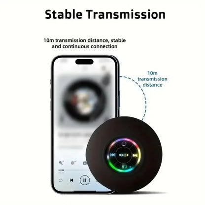 Mini Bluetooth Waterproof Speaker with LED Lights