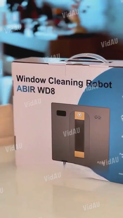 Smart Window Wizard | Dual Spray, Laser Precision & Hands-Free Glass Perfection
